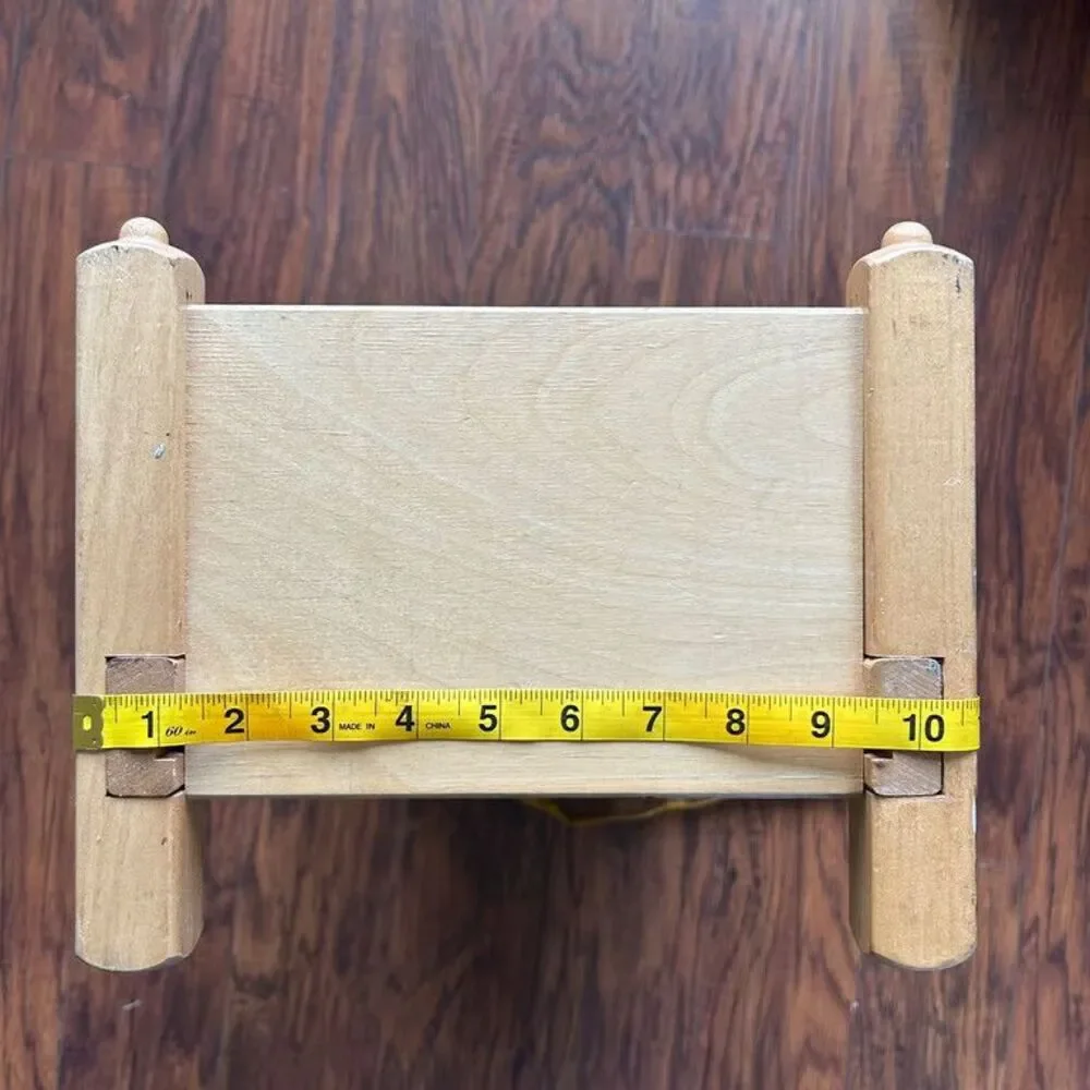 Vintage Whitney Bros Doll Bed Wood 20